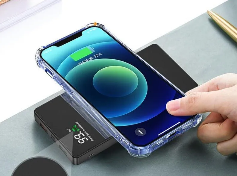 15W wireless & Wired fast charging Power Bank