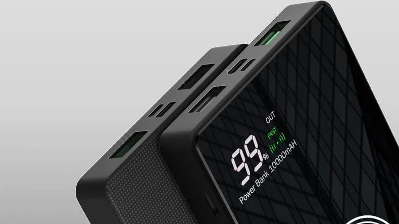 15W wireless & Wired fast charging Power Bank
