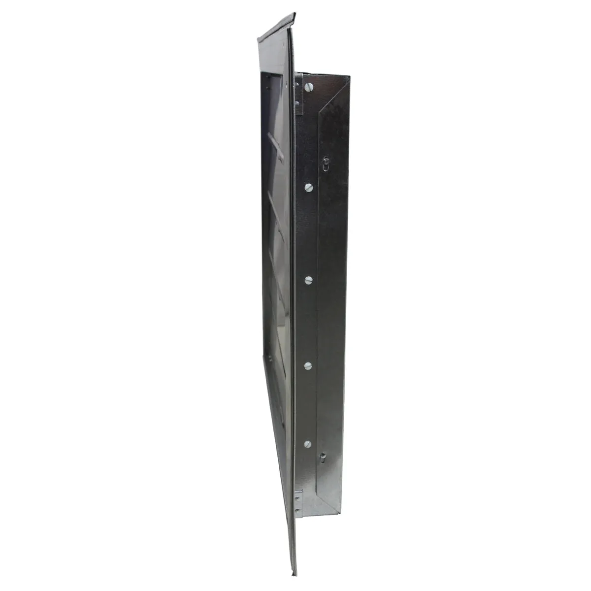 18 In. Automatic Metal Shutter for Gable Mount Power Attic Ventilators