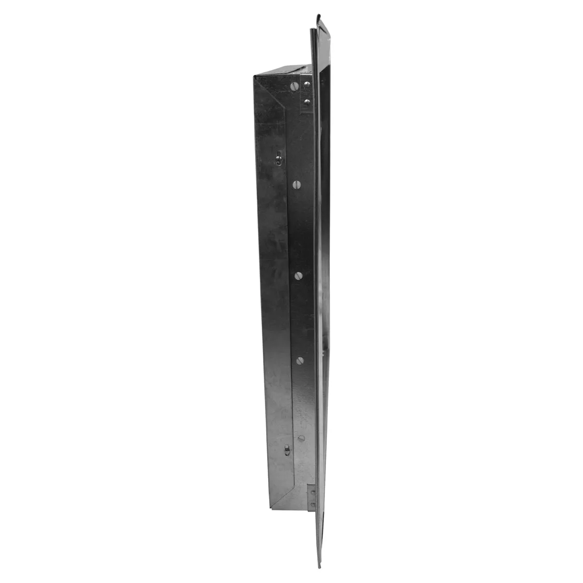 18 In. Automatic Metal Shutter for Gable Mount Power Attic Ventilators