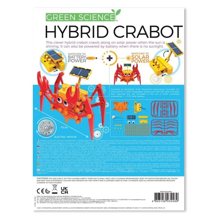 4M Toys - Green Science Hybrid Crabot