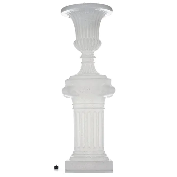 7 Color Changing Party Wedding Aisle LED Column Event Party Decoration SET - One Column   One Flower Pot - 42.5"