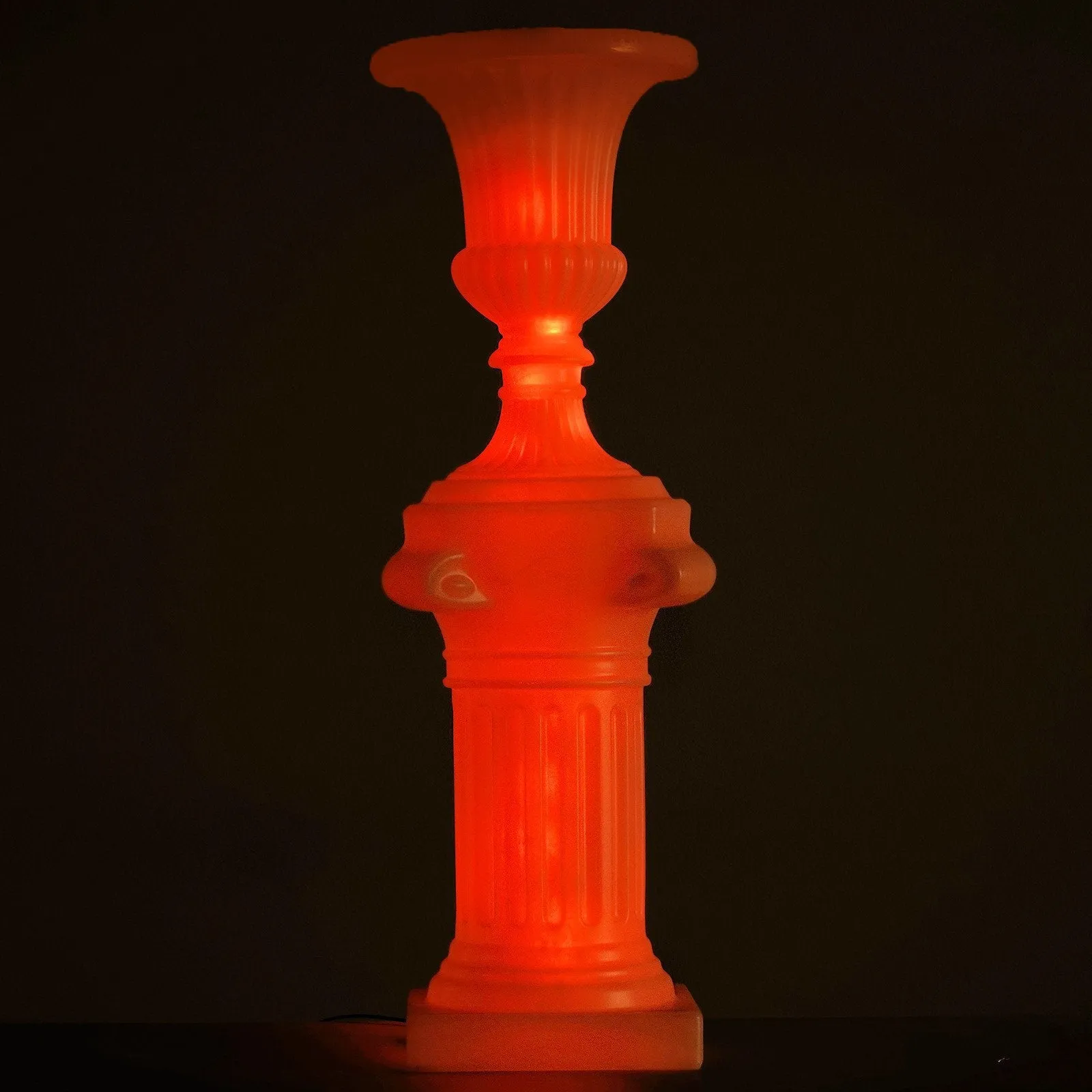 7 Color Changing Party Wedding Aisle LED Column Event Party Decoration SET - One Column   One Flower Pot - 42.5"
