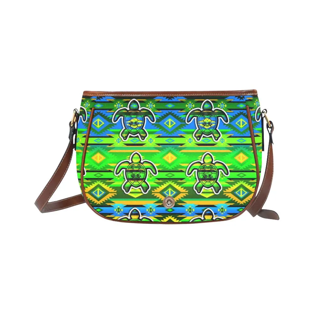 Adobe Nature Turtle Saddle Bag/Small