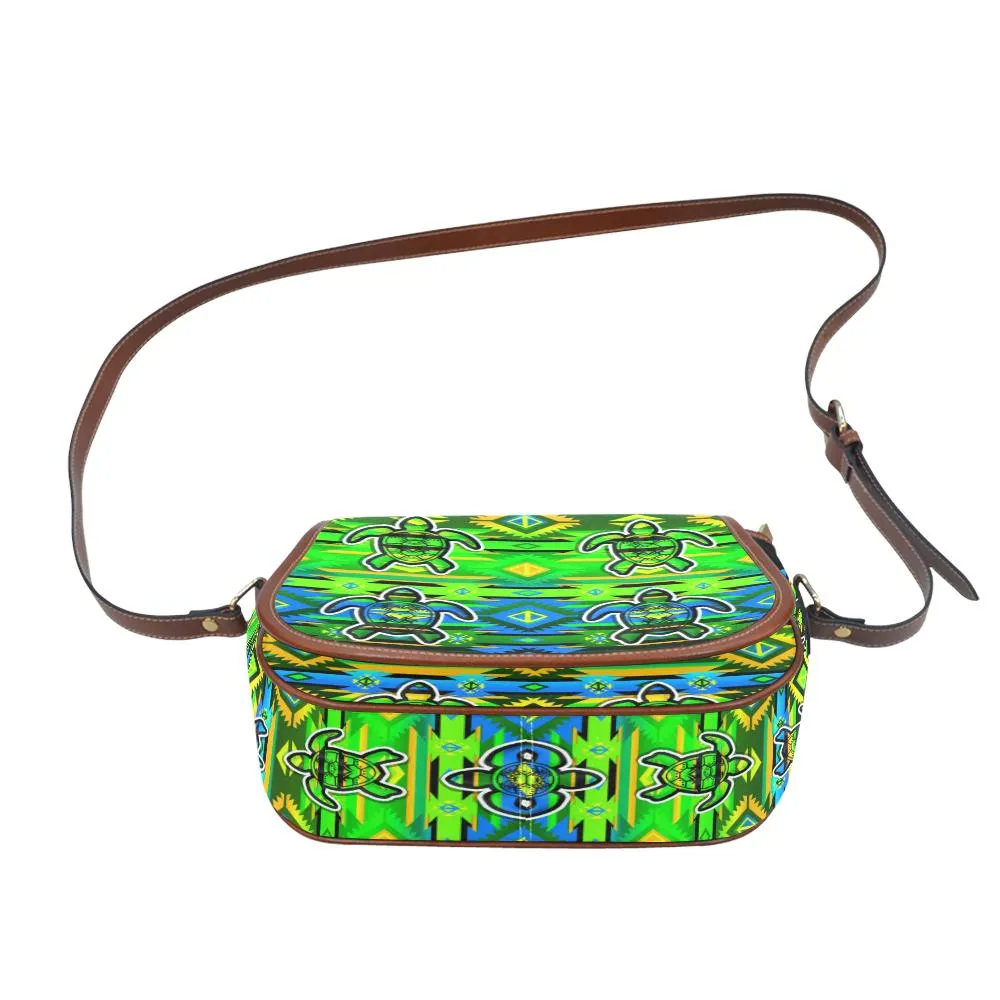 Adobe Nature Turtle Saddle Bag/Small