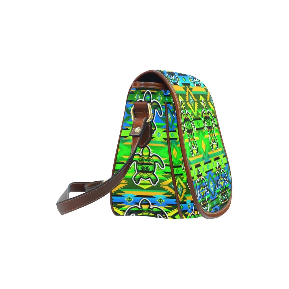 Adobe Nature Turtle Saddle Bag/Small