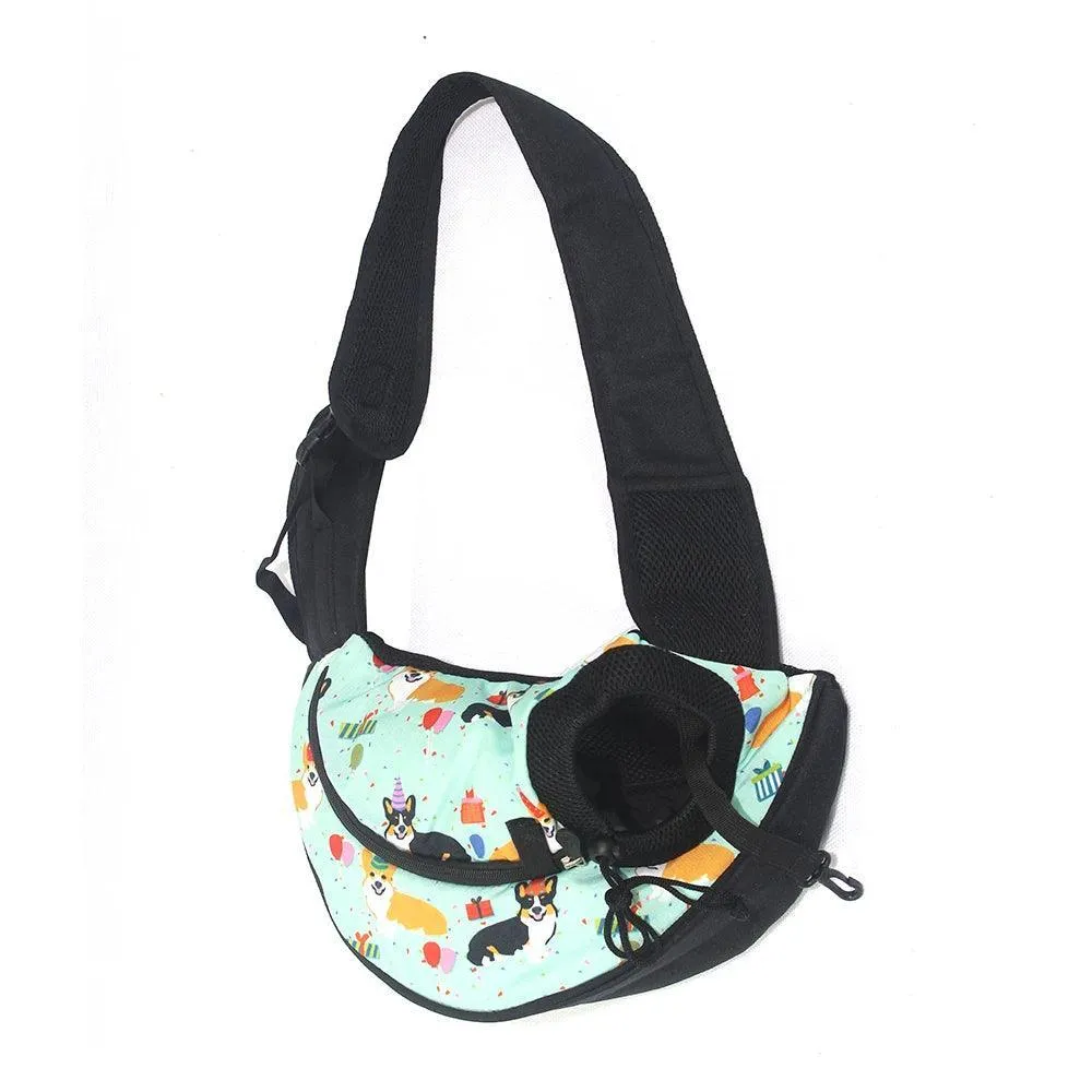 Adventure-Ready Pet Sling Bag: Outdoor Exploration with Furry Companion