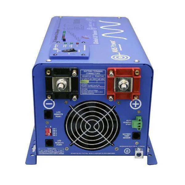 Aims Power PICOGLF20W12V120VR 2000 Watt Pure Sine Inverter Charger New