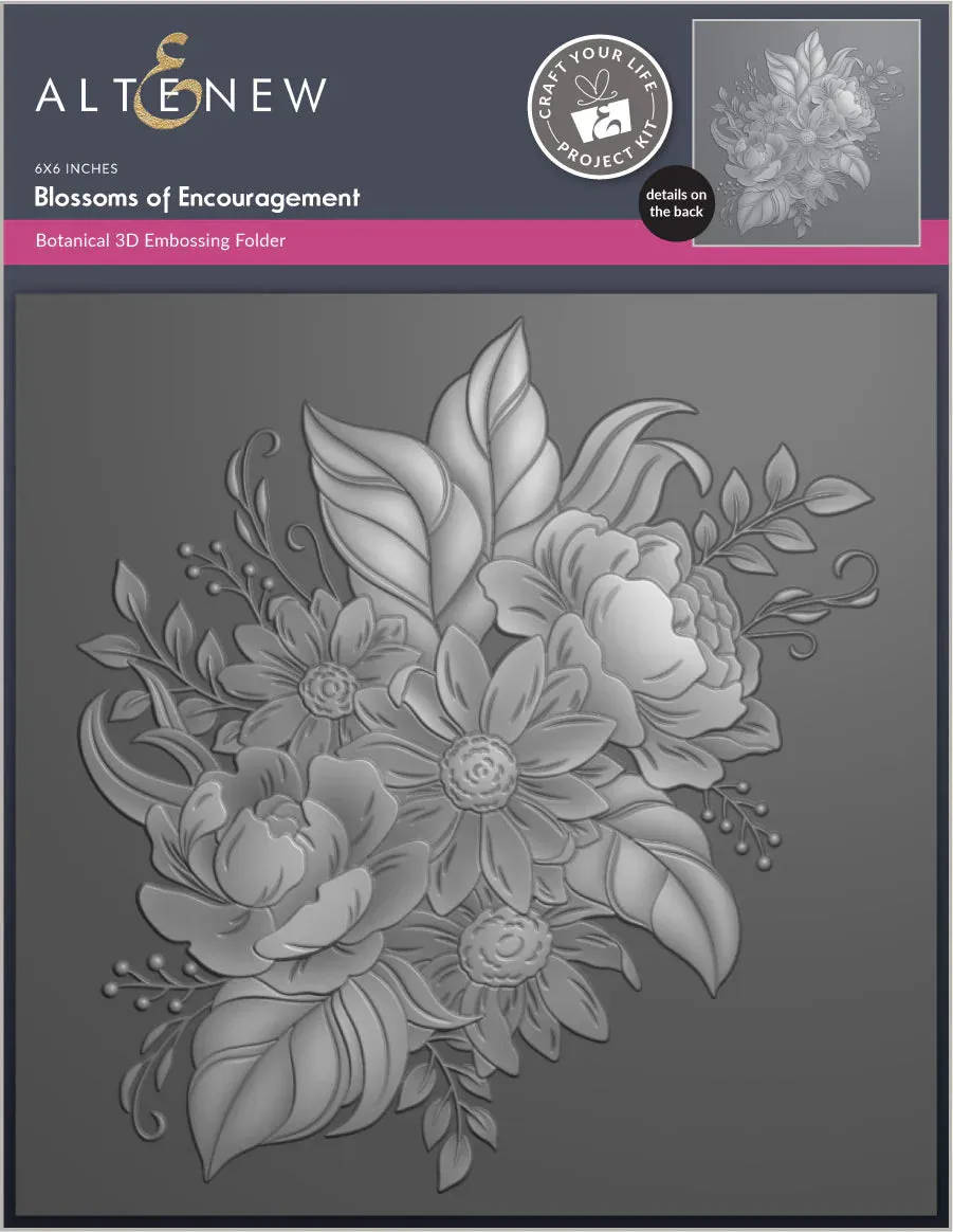 Altenew Craft Your Life Project Kit: Blossoms of Encouragement