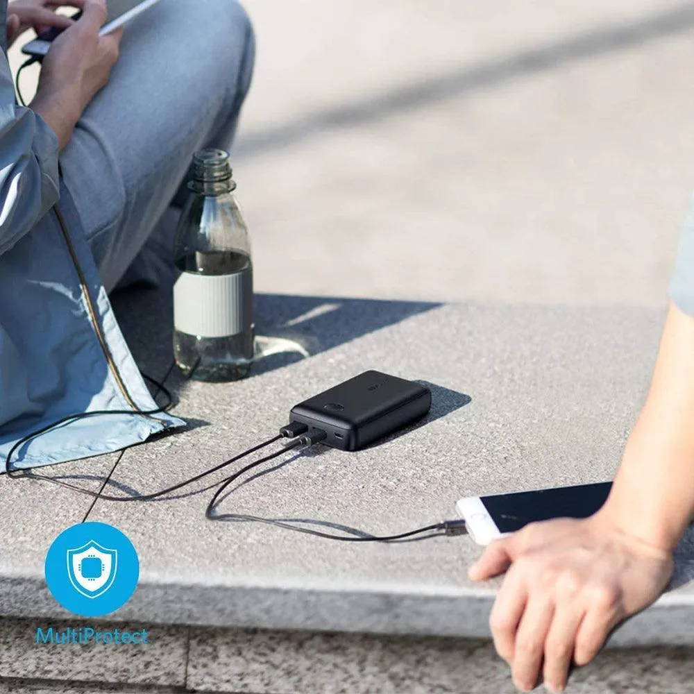 Anker PowerCore Select 10000 A1223H11 Power Bank 2x USB   Micro 12W Fast Charging 10000mAh - Black