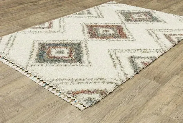 Axis AX07A Ivory/Multi Rug