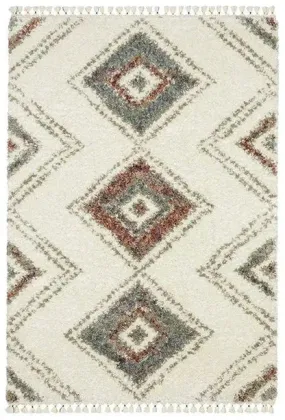Axis AX07A Ivory/Multi Rug