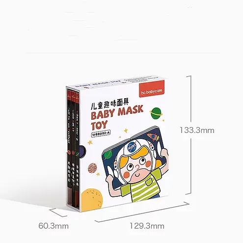 Babycare Baby Mask Toy Book (3 Sets)