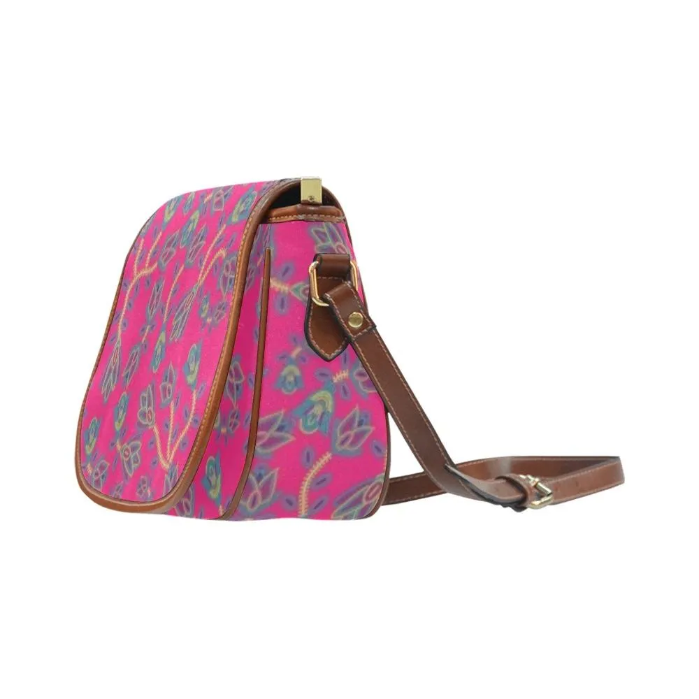 Beaded Lemonade Saddle Bag/Small