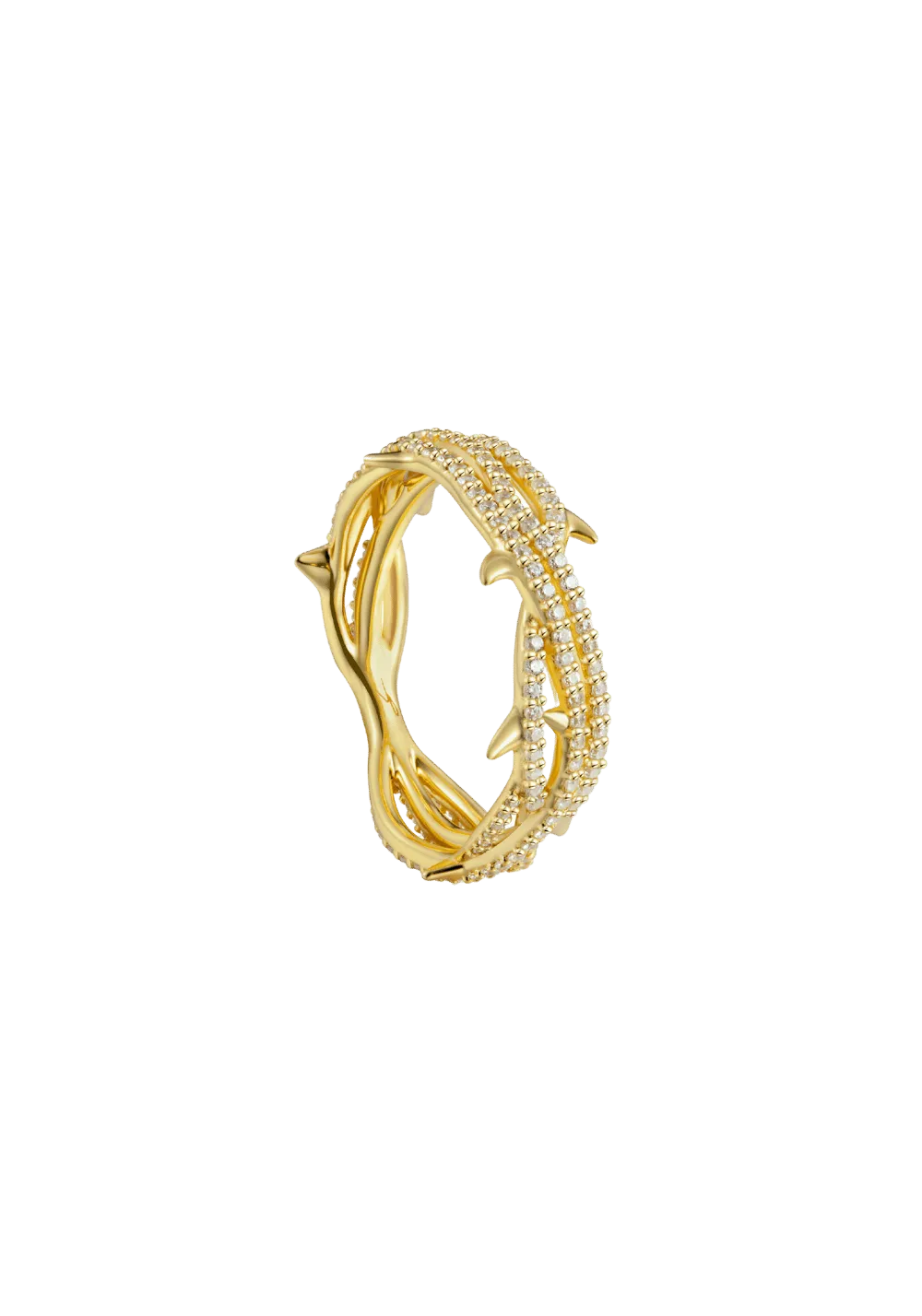 Black Phoenix Thorn Ring