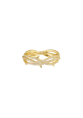 Black Phoenix Thorn Ring