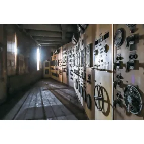 Boiler House Control Room Dials | White Bay Power Station