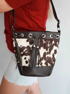 Bonnie Bucket Bag - Dark Brown