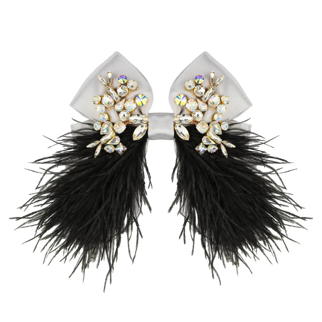 Bow Gilbert Silver & Black