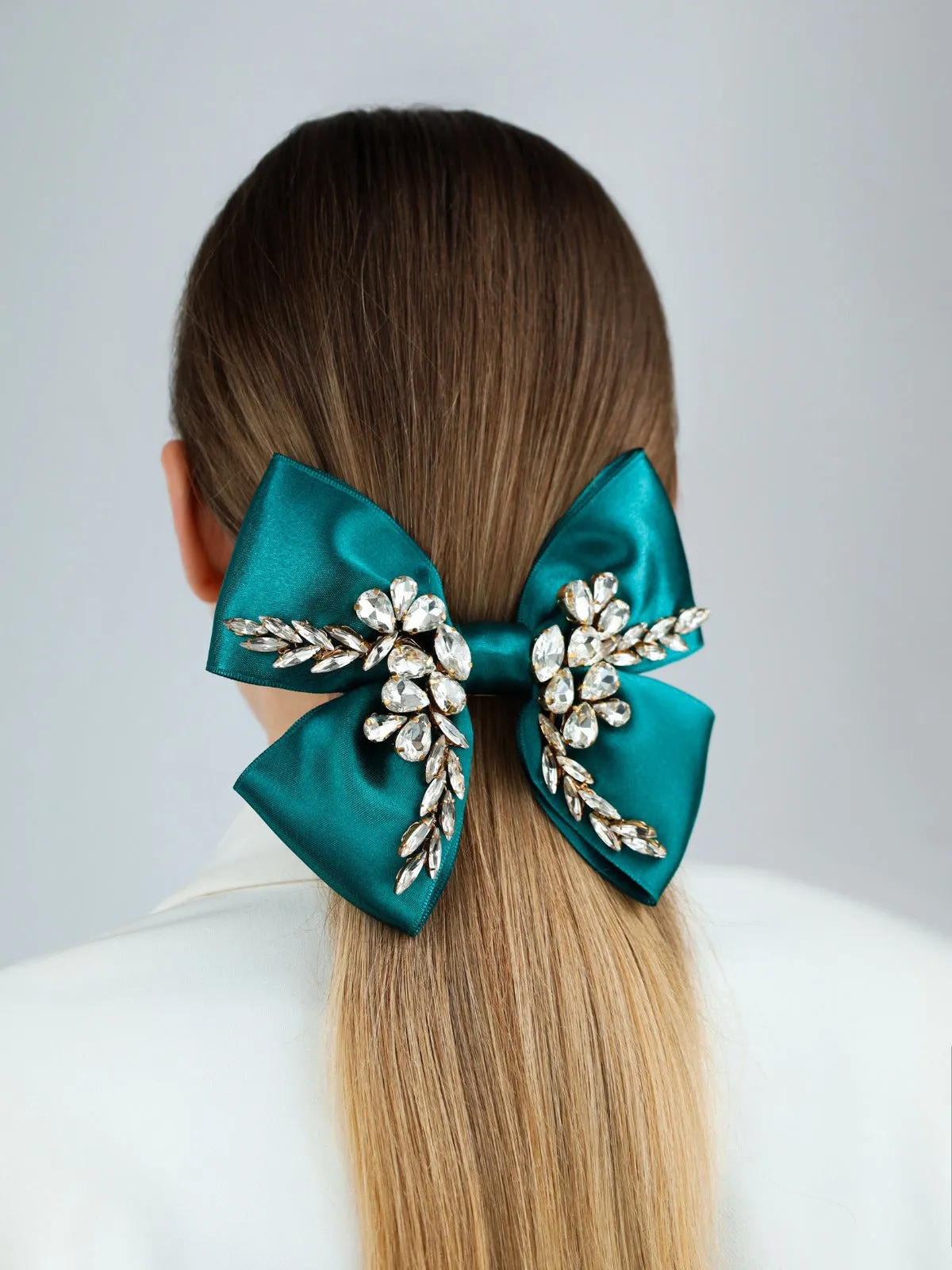 Bow Grace Deep Teal