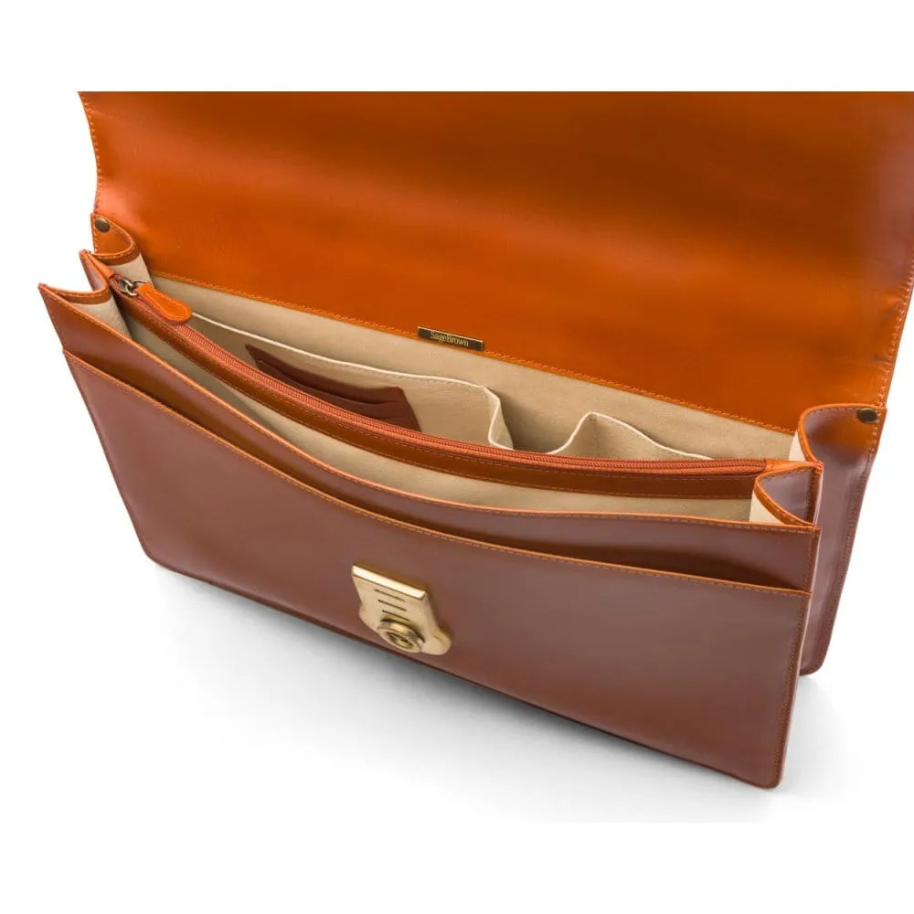 Bridle Hide Harvard - London Tan