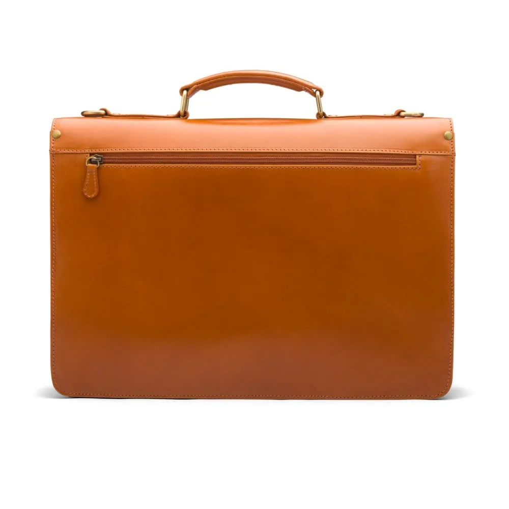 Bridle Hide Harvard - London Tan