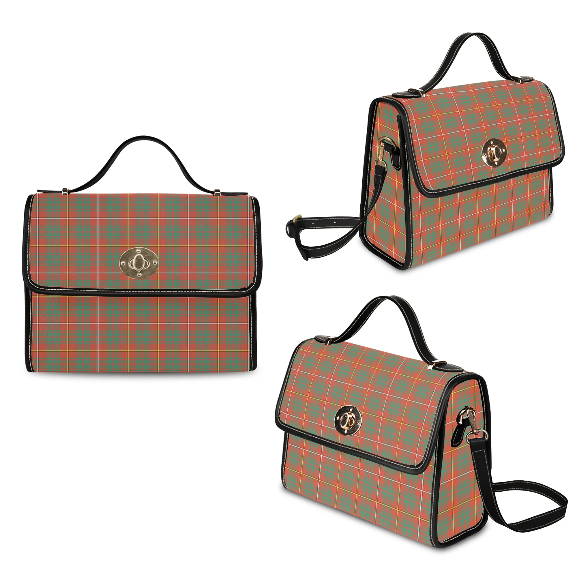 Bruce Ancient Tartan Waterproof Canvas Bag