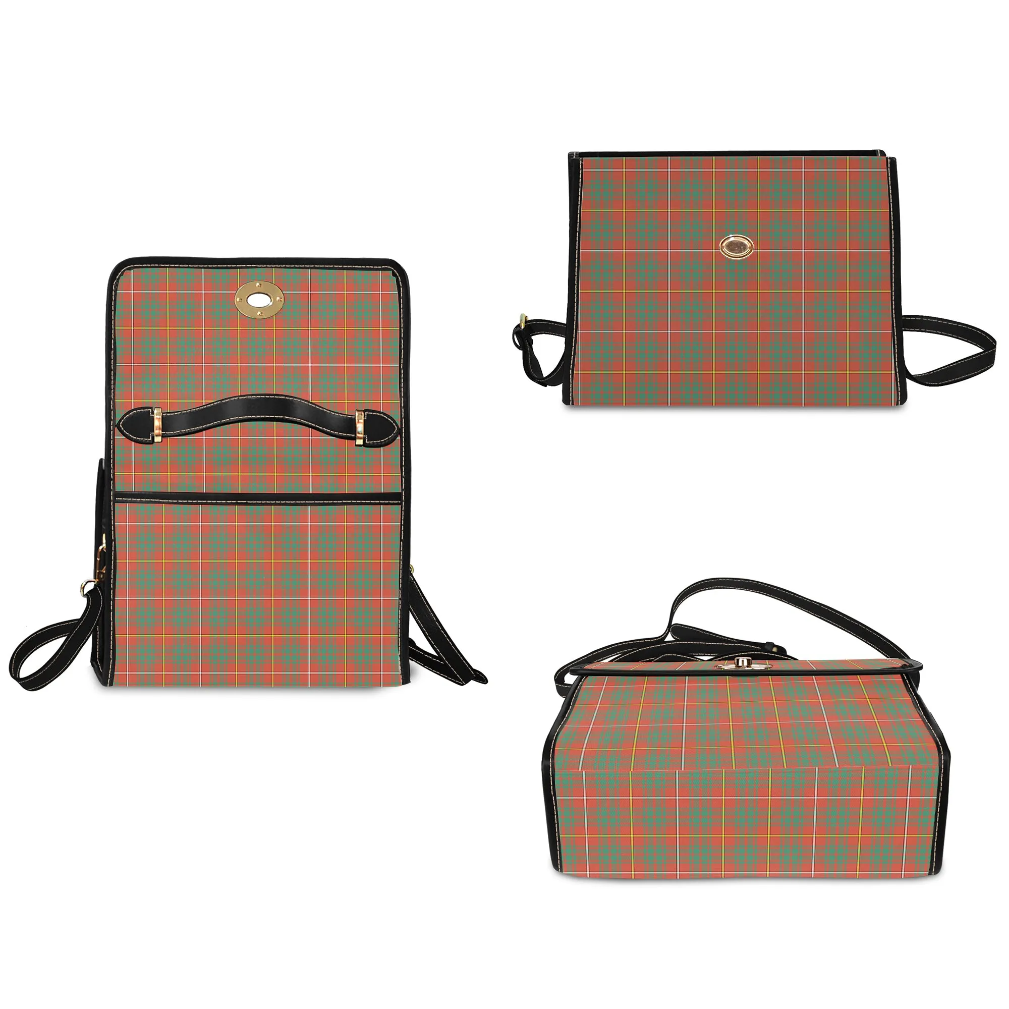 Bruce Ancient Tartan Waterproof Canvas Bag