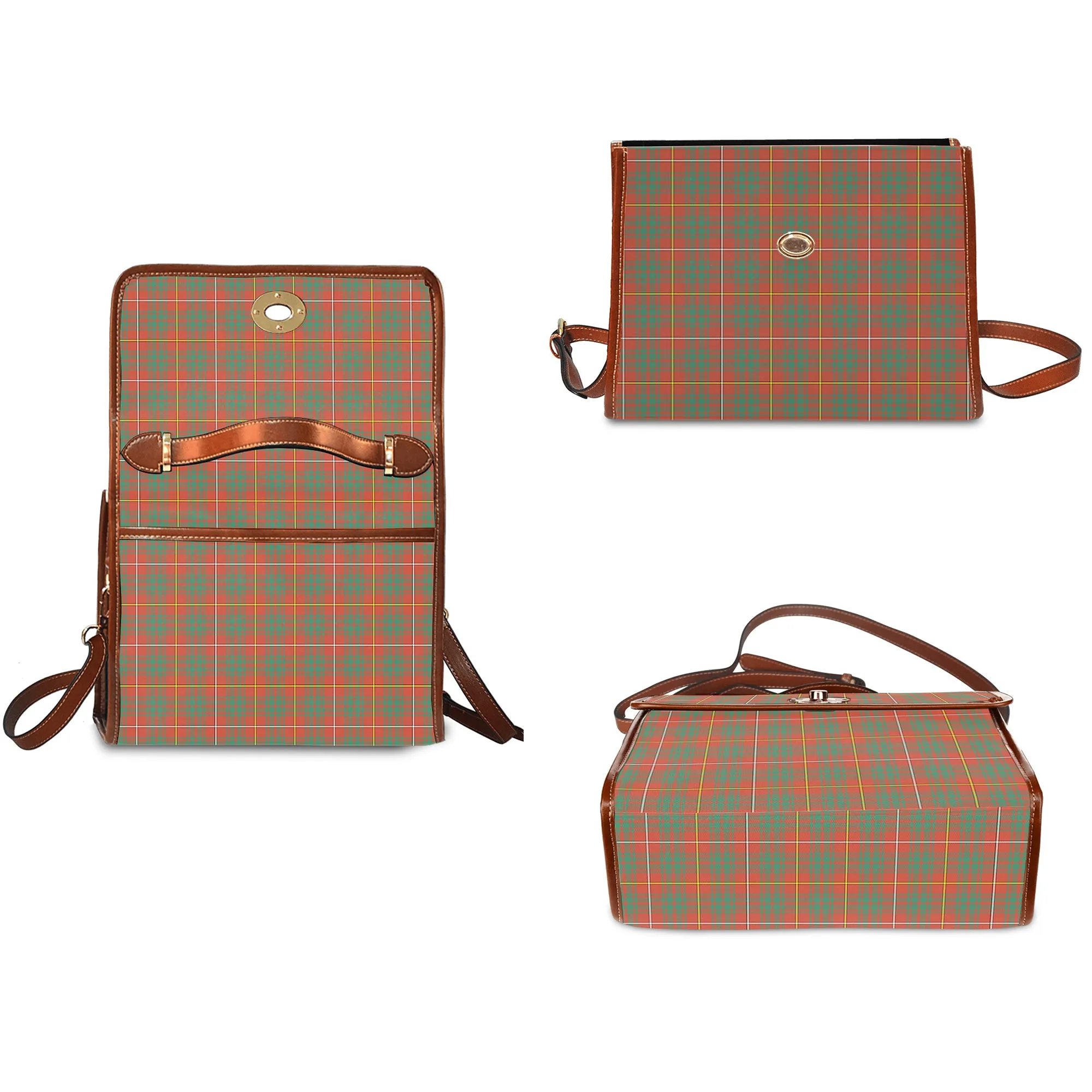 Bruce Ancient Tartan Waterproof Canvas Bag