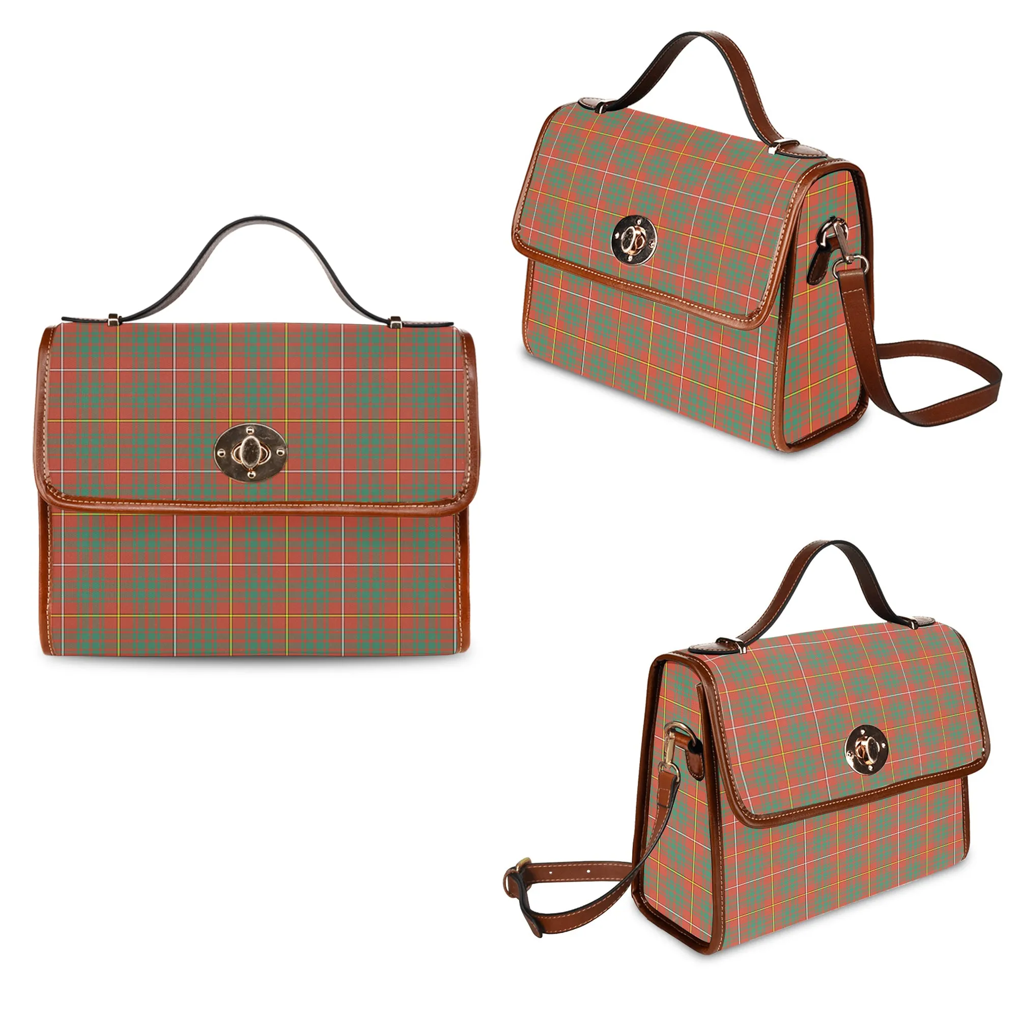 Bruce Ancient Tartan Waterproof Canvas Bag