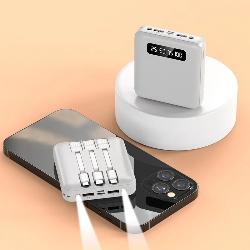 Built in cable Mini Power Bank