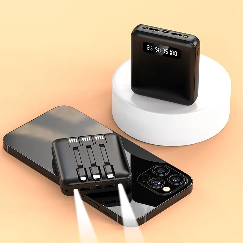 Built in cable Mini Power Bank