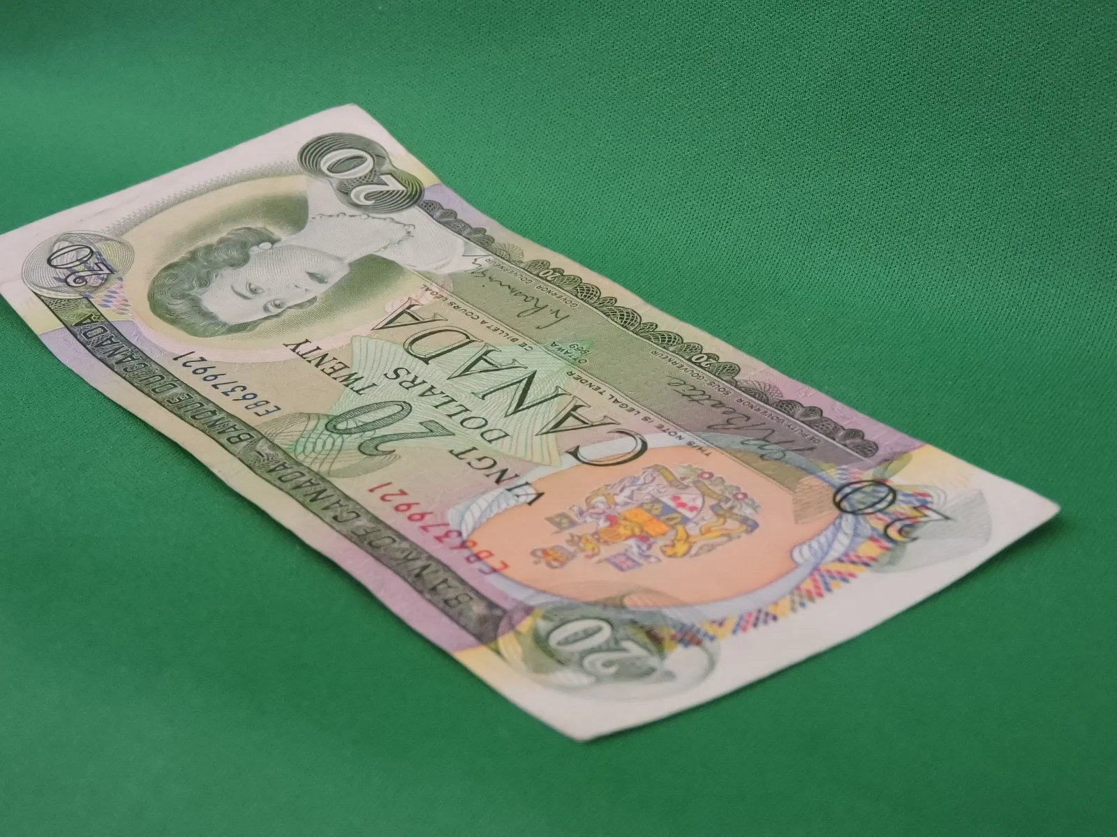 Canadian Bank Notes - ENZ - 1969 - $20 - EB6379921
