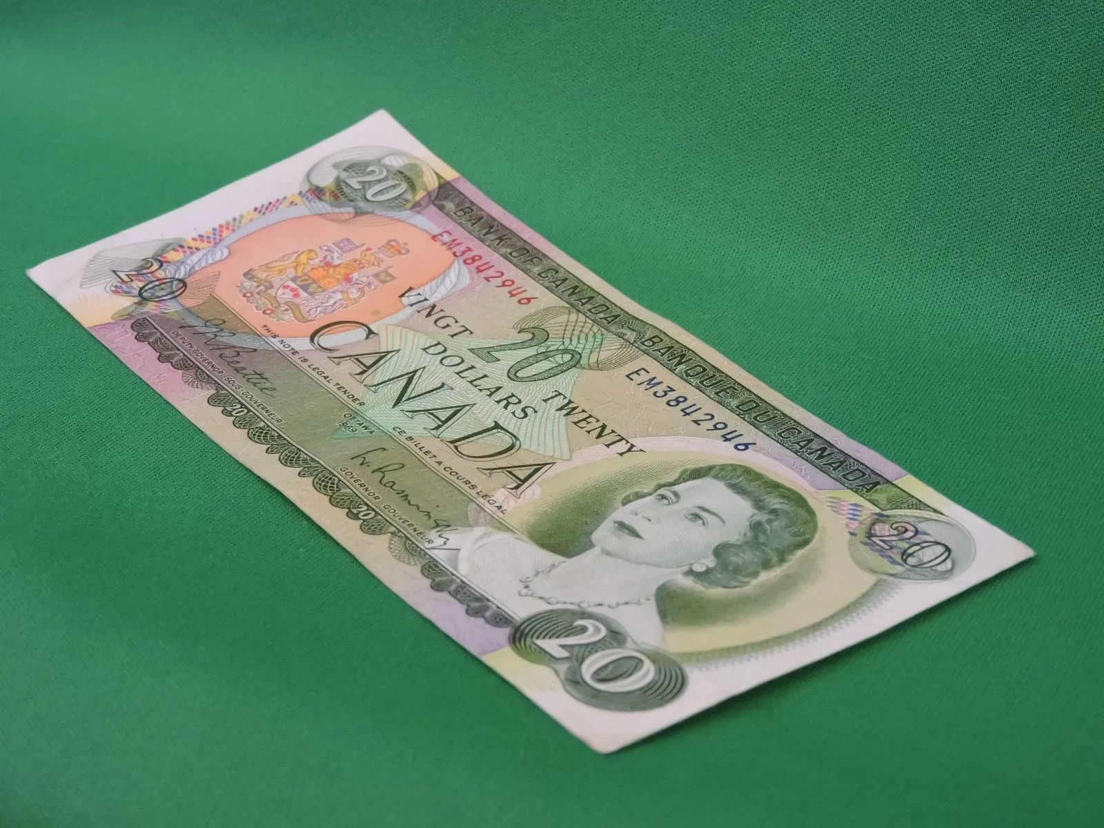 Canadian Bank Notes - ENZ - 1969 - $20 - EM3842946
