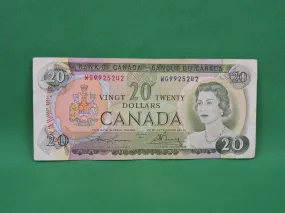 Canadian Bank Notes - ENZ - 1969 - $20 - WG9925242