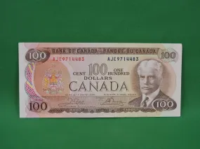 Canadian Bank Notes - ENZ - 1975 - $100 - AJE9714483
