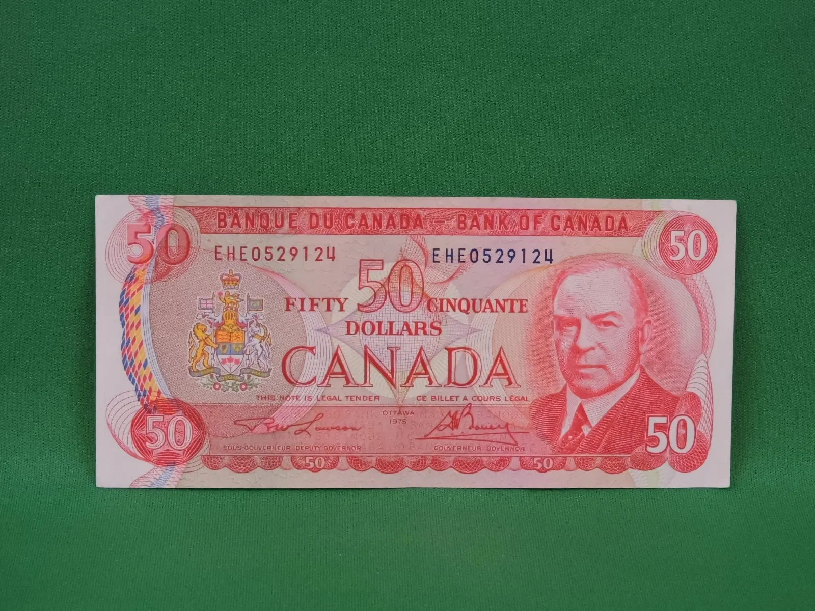 Canadian Bank Notes - ENZ - 1975 - $50 - EHE0529124