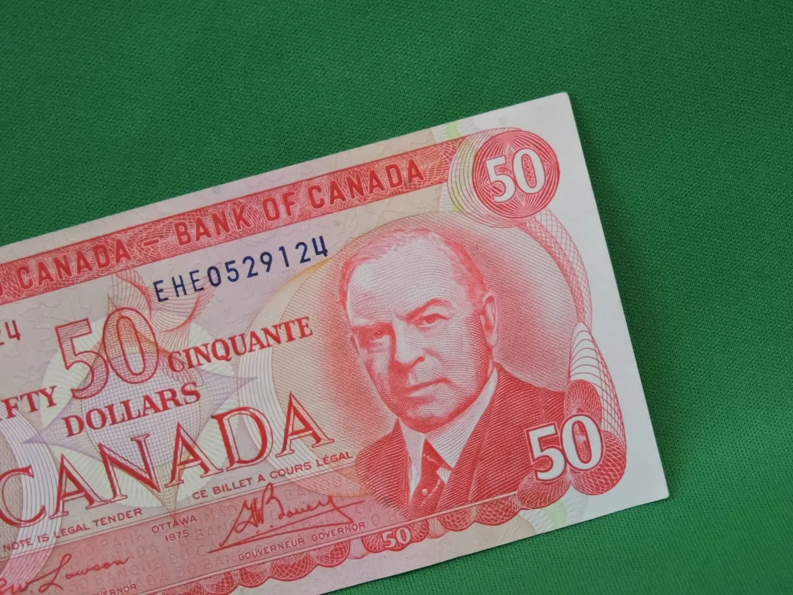 Canadian Bank Notes - ENZ - 1975 - $50 - EHE0529124