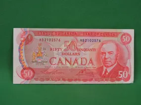 Canadian Bank Notes - ENZ - 1975 - $50 - HB2102576