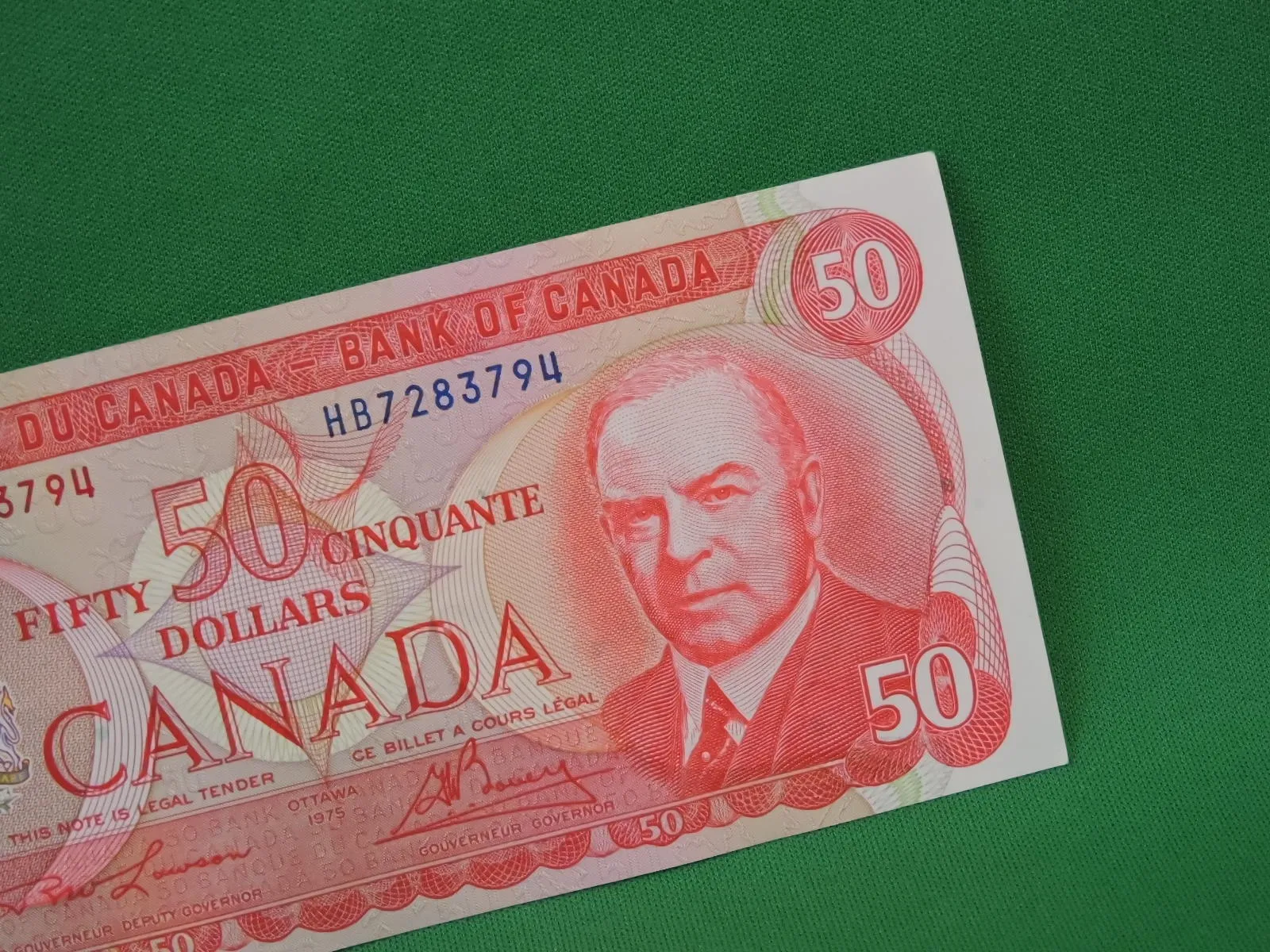 Canadian Bank Notes - ENZ - 1975 - $50 - HB7283794
