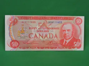 Canadian Bank Notes - ENZ - 1975 - $50 - HC4111455