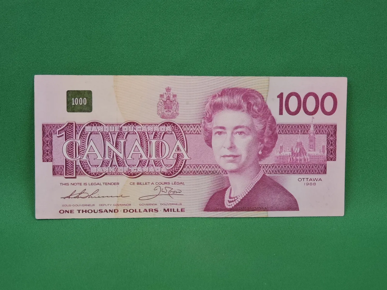 Canadian Bank Notes - ENZ - 1988 - $1000 - EKA1092481