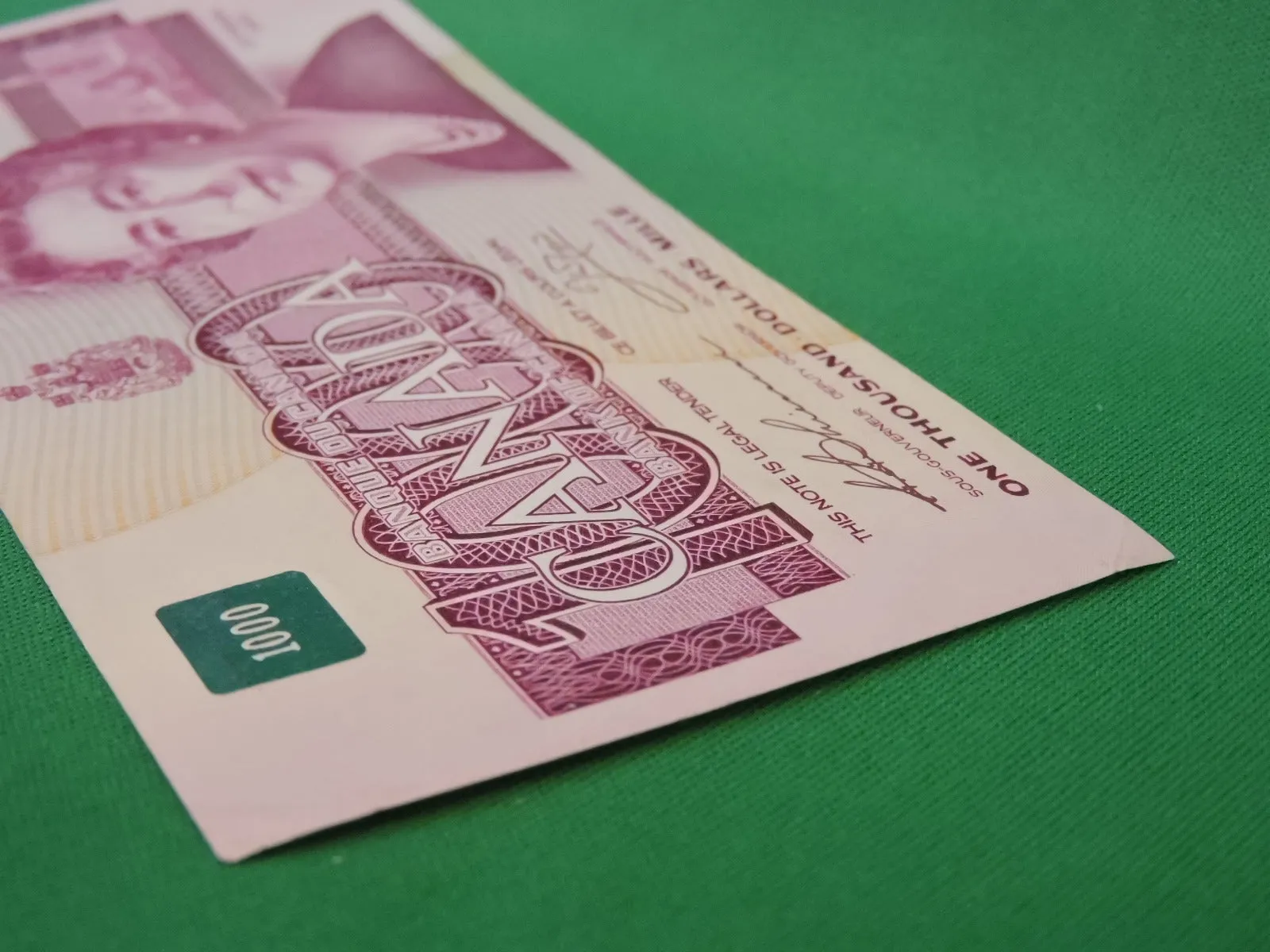 Canadian Bank Notes - ENZ - 1988 - $1000 - EKX0124980