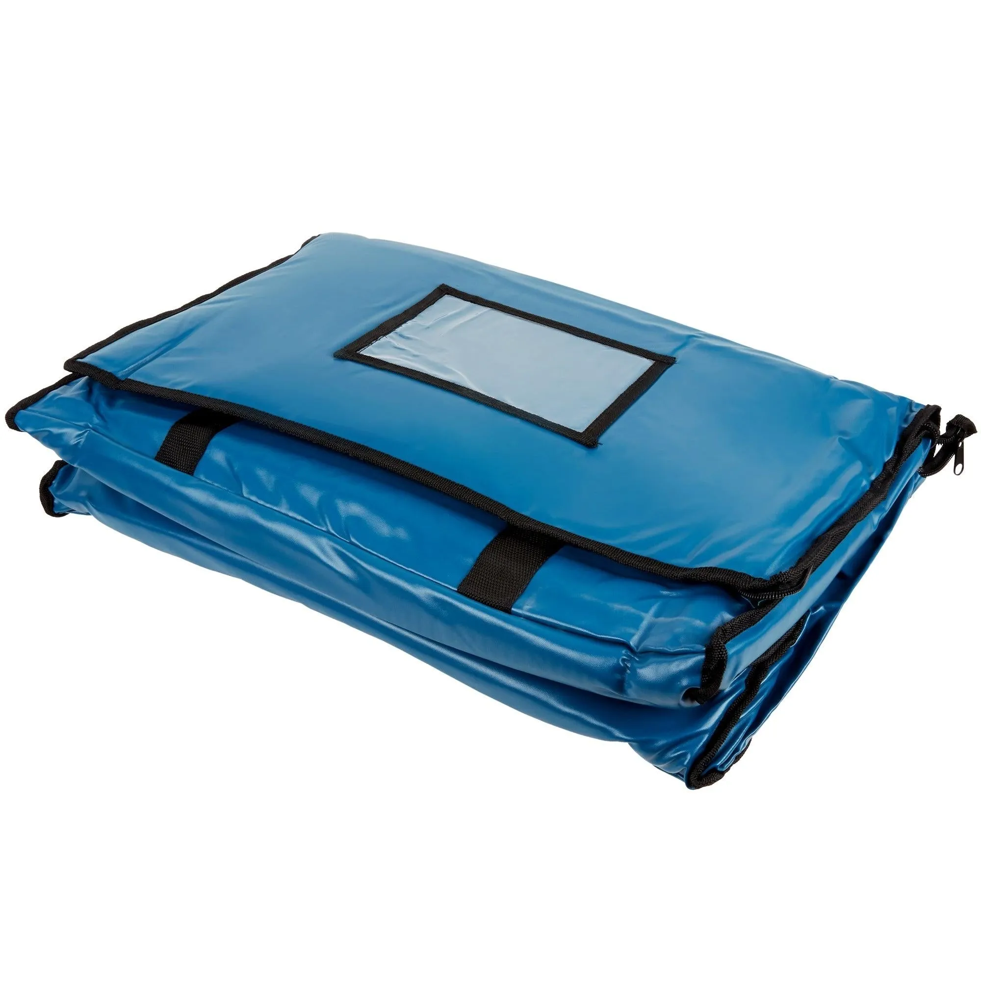 Choice 124FCARRVNL 23" x 13" x 15"  Insulated Vinyl Food Delivery Bag - Blue