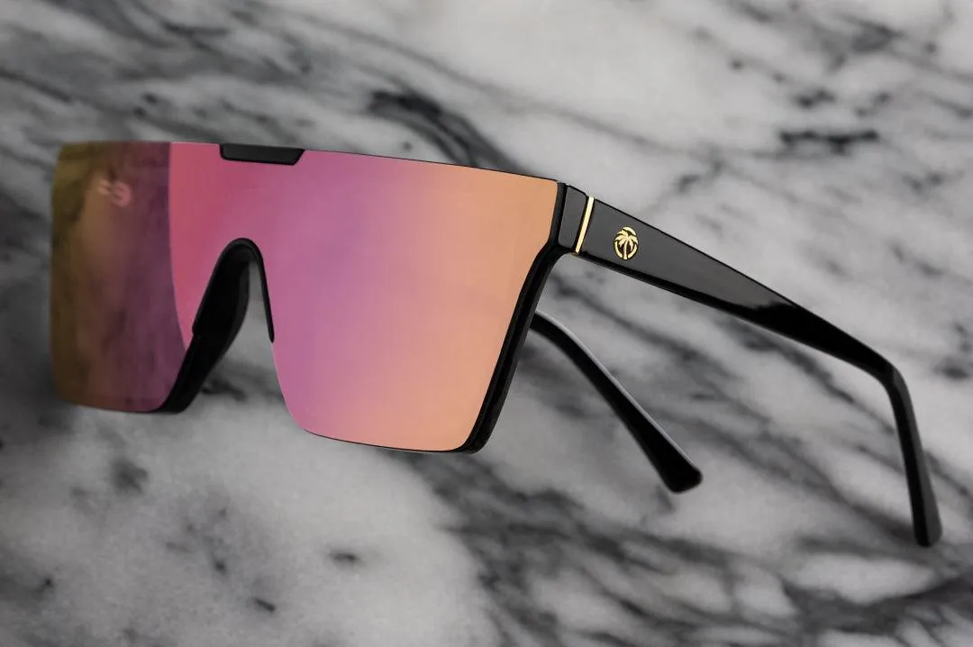 CLARITY SUNGLASSES: ROSE GOLD