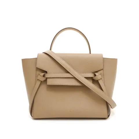 CÉLINE GRAINED CALFSKIN MICRO BELT BAG