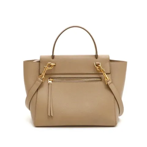 CÉLINE GRAINED CALFSKIN MICRO BELT BAG