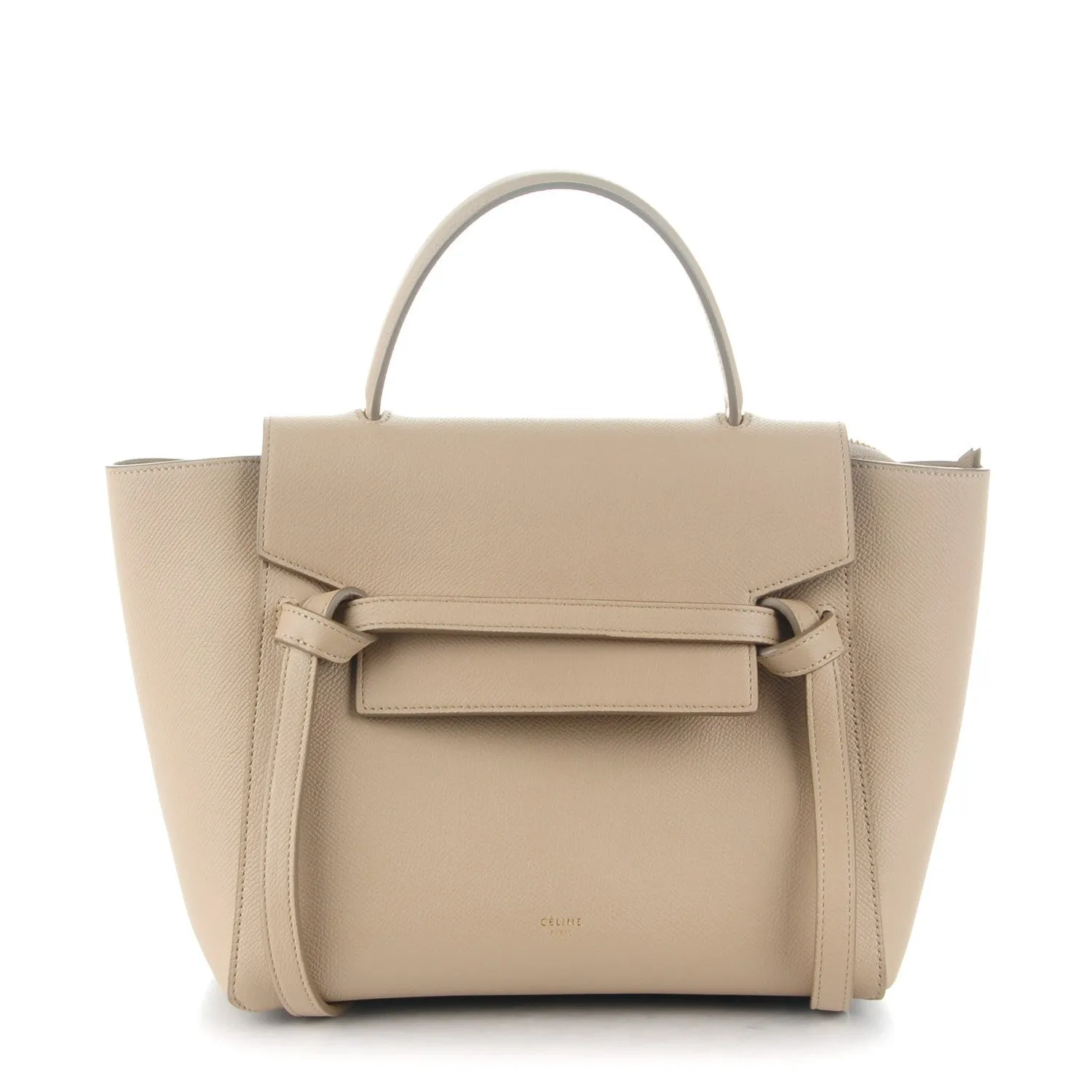CÉLINE GRAINED CALFSKIN MICRO BELT BAG