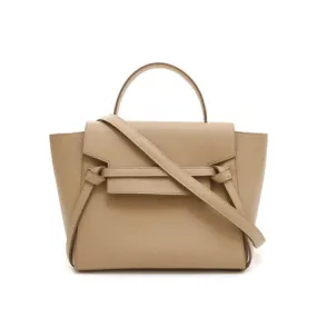CÉLINE GRAINED CALFSKIN MICRO BELT BAG