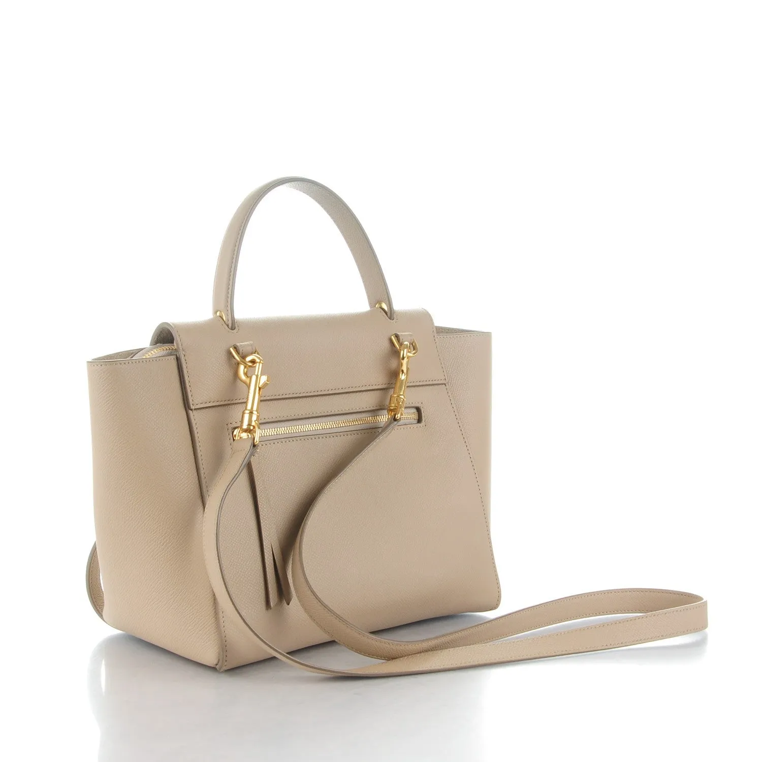CÉLINE GRAINED CALFSKIN MICRO BELT BAG